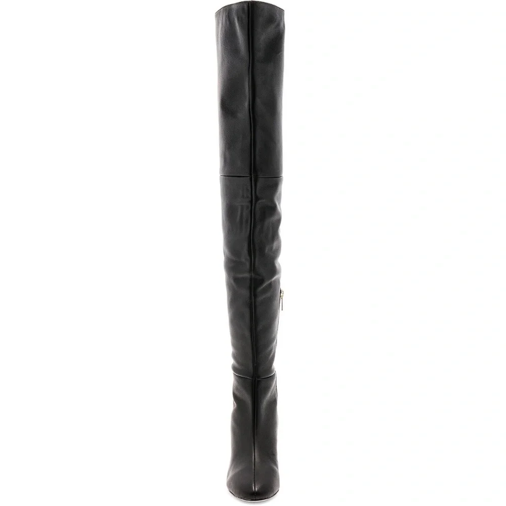 RAYE Aries Leather Thigh-High Boot With Box
